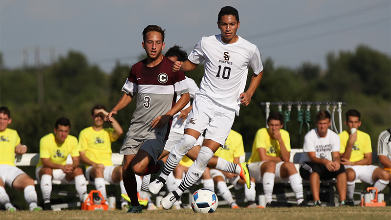Pirates shut out Centenary in league action, 2-0