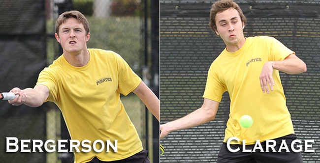 Bergerson, Clarage Named to All-SCAC Team