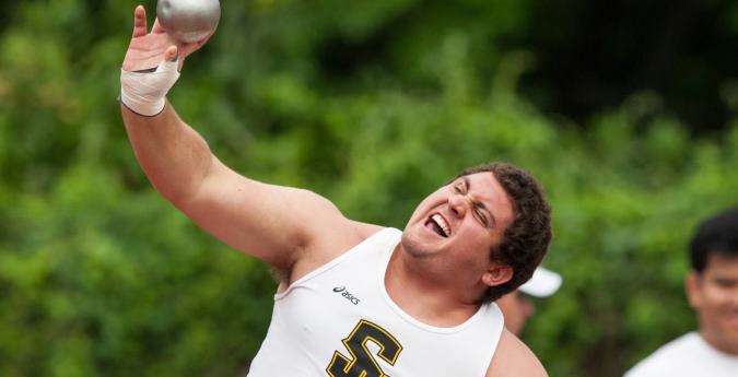 Pirates have impressive first day at Track & Field Championships