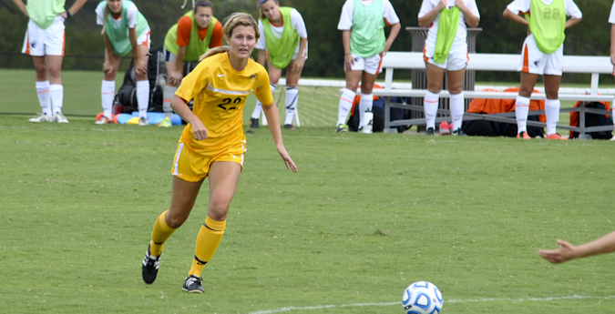Women’s soccer dominates action in defeating Centenary 2-0