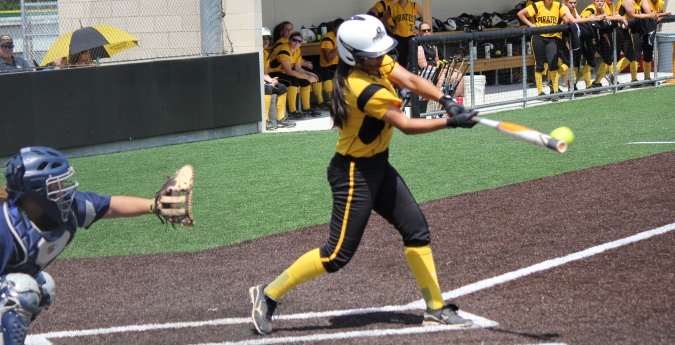 Pirates rout Schreiner for run-rule win