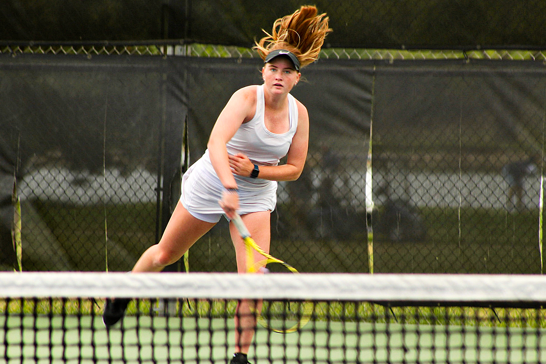 Women's Tennis Makes Quick Work of Shorthanded TLU