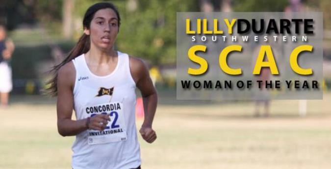 Duarte earns share of SCAC Woman of the Year honor