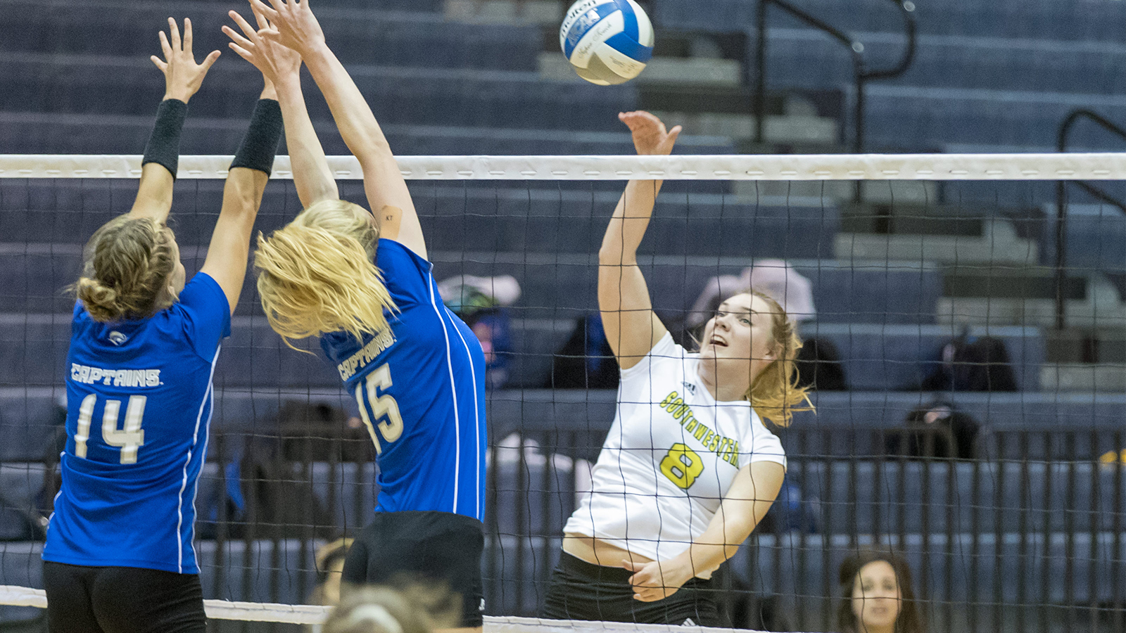 Big Blocking Night Leads Fifth-Ranked Pirates to Wins Over ASC-Foes