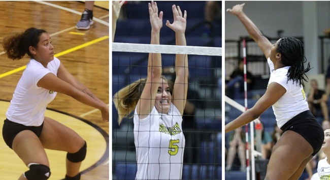 Three Southwestern Volleyball Players Named to All-SCAC Teams
