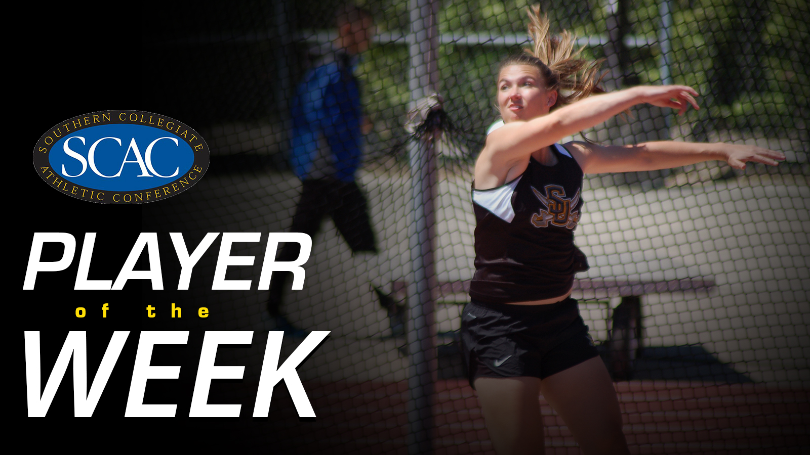 Hannah Bruce Wins Second SCAC Field Athlete of the Week Award