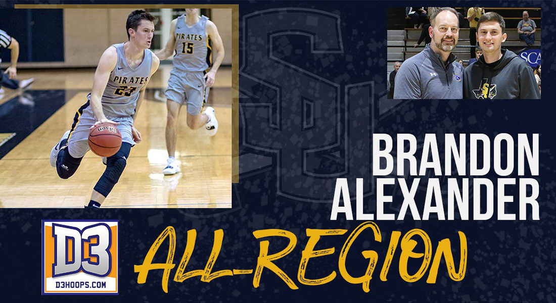 Men's Basketball's Brandon Alexander Earns All-Region Honors