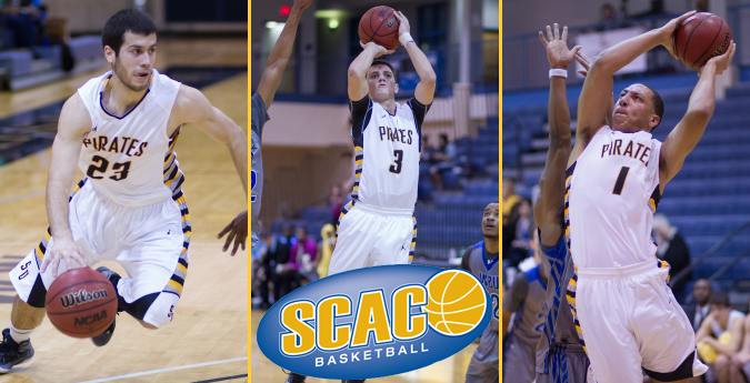Three Pirates earn All-SCAC honors
