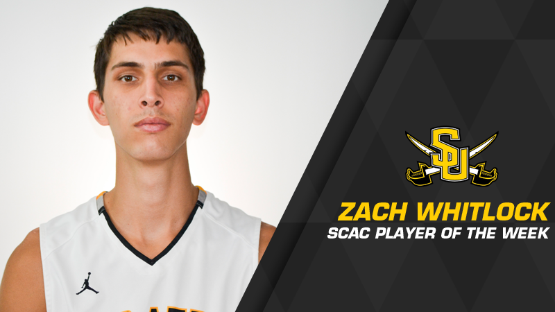 Whitlock earns second SCAC Player of the Week selection