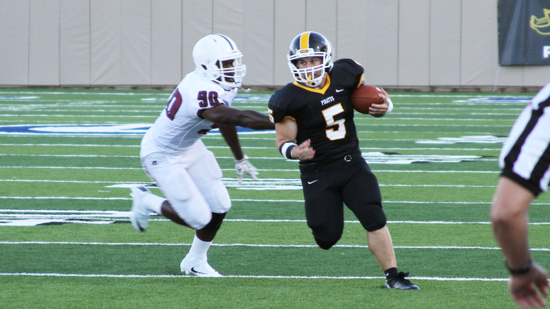 Southwestern overcomes 17-point deficit to topple McMurry, 24-17