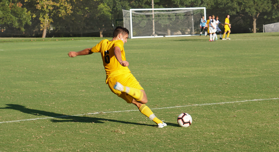 Men’s Soccer Rallies in Double Over-Time Draw