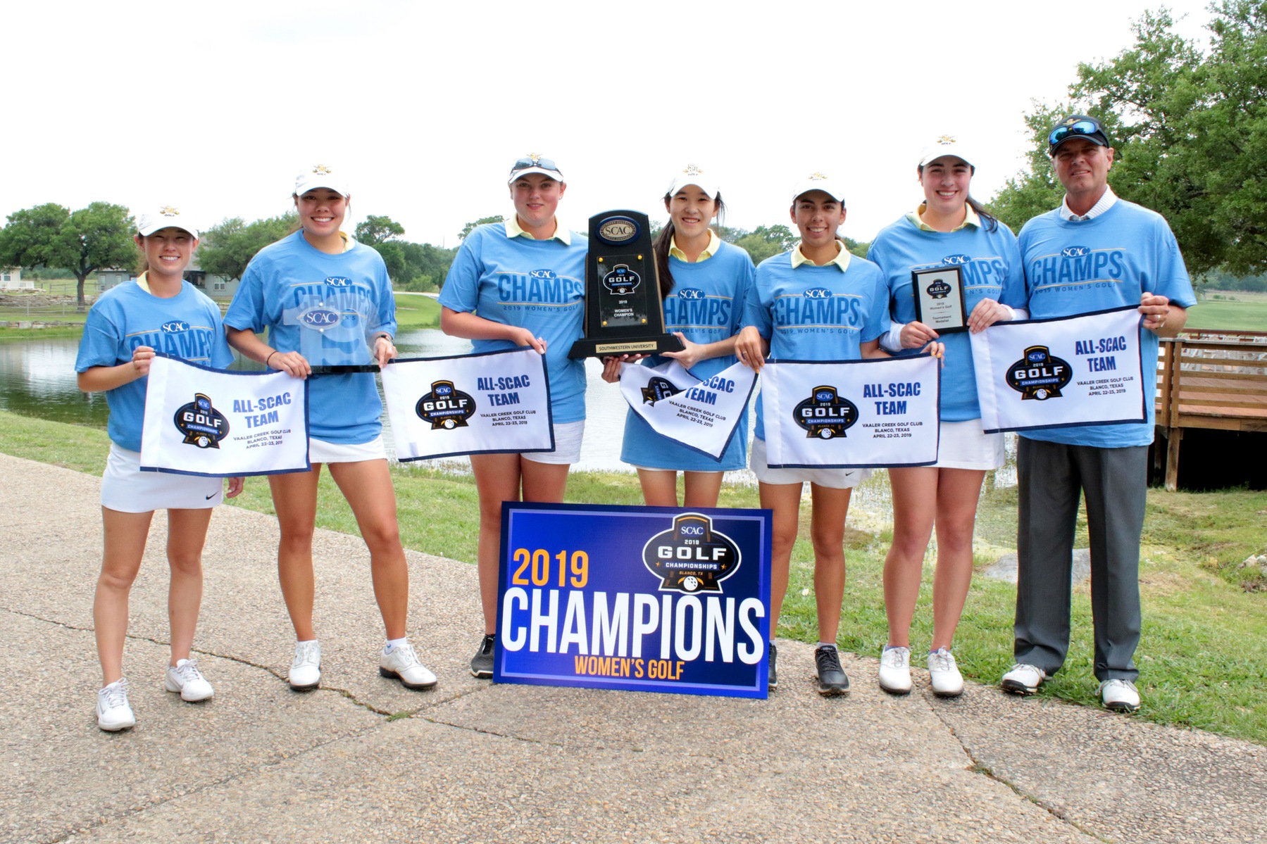 Women's Golf Repeats as SCAC Champions