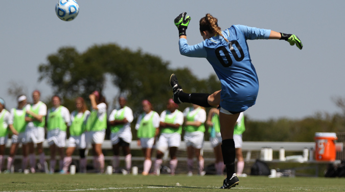 Women's soccer shutout by #10 Tigers