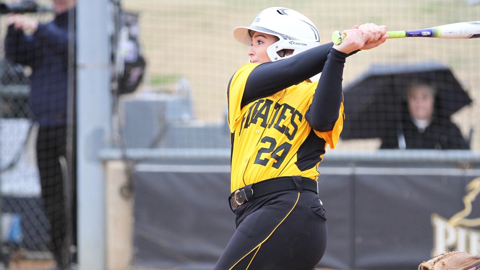 Softball closes home stand with split against Concordia