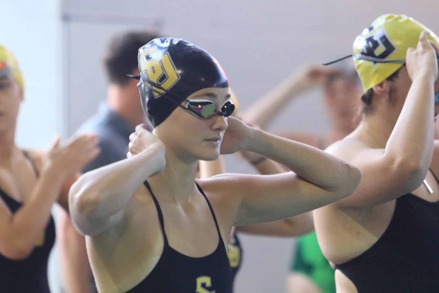 Women's Swim Place High in Final Day of Tiger Invitational