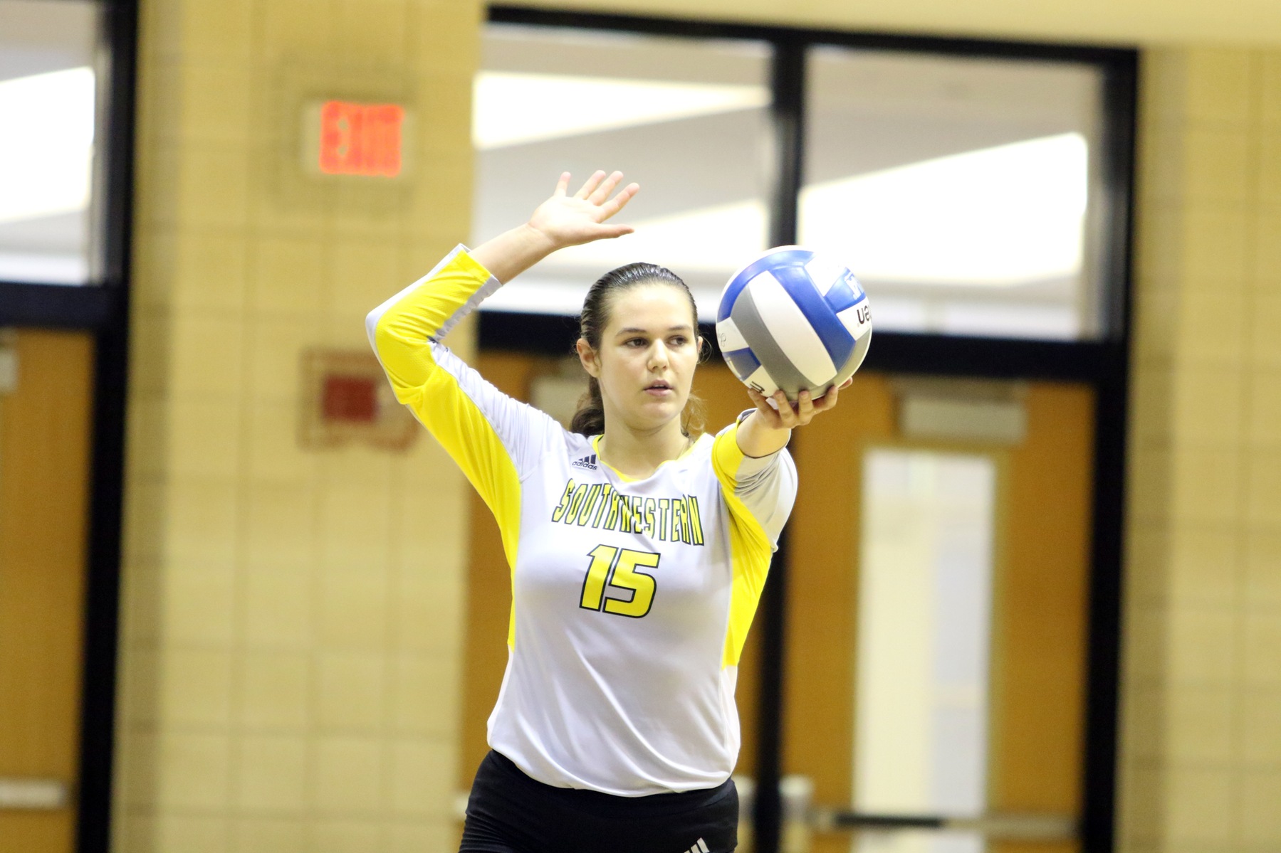 Volleyball Sweeps East Texas Baptist in Three Sets